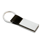 Branded PU and metal key ring