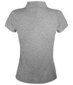 SOL'S Ladies Prime Poly/Cotton Piqué Polo Shirt Grey Marl
