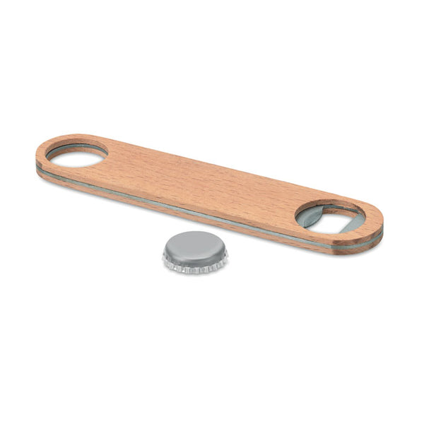 Branded Wooden bottle opener