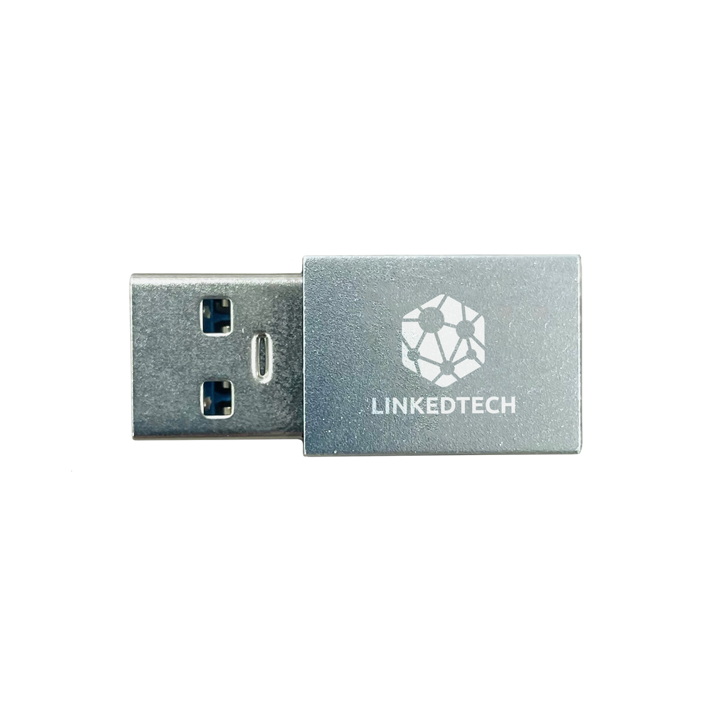 Branded USB to USB-C Adapter