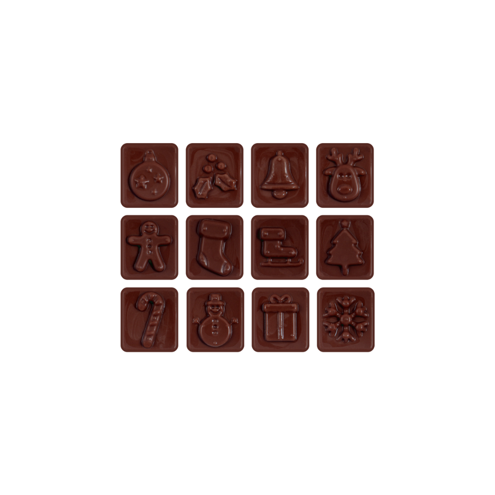 Branded Maxi Vegan Dark Chocolate Advent Calendars
