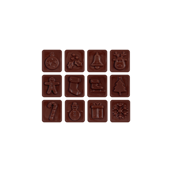Branded Maxi Vegan Dark Chocolate Advent Calendars