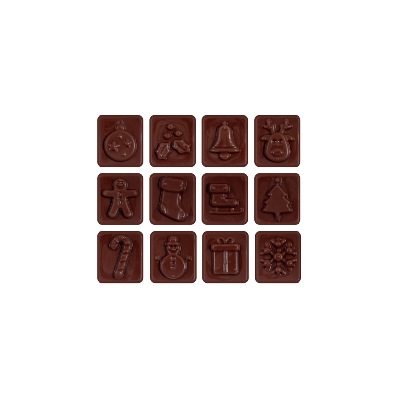 Branded Maxi Vegan Dark Chocolate Advent Calendars