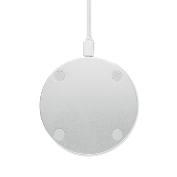 Bamboo and Aluminium wireless charger 10W