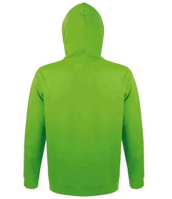 SOL'S Unisex Snake Hooded Sweatshirt Lime Green
