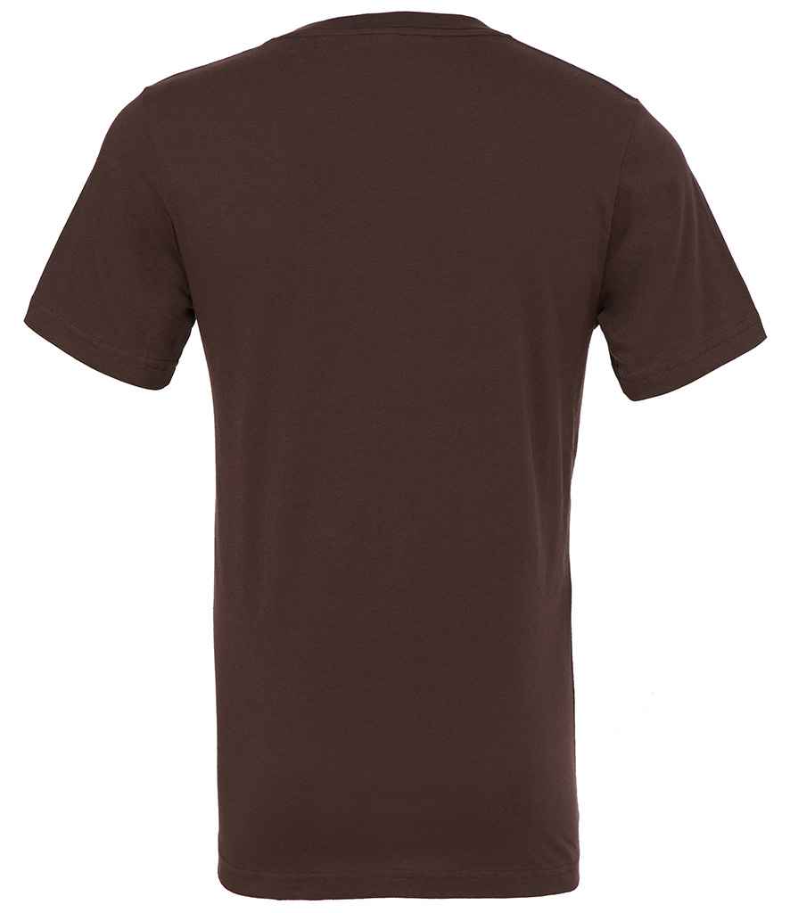 Branded Canvas Unisex Jersey V Neck T-Shirt
