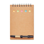 Branded Notepad with pen and memo pad