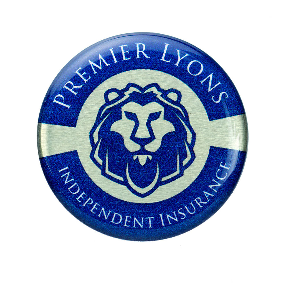 UK Made Metal Clutch Pin Badges