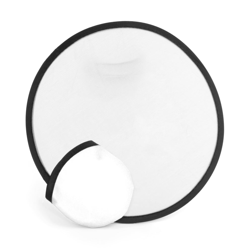Foldable Foldaway Frisbee with Pouch and Black trim