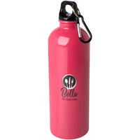 Oregon 750 ml RCS certified single wall stainless steel water bottle with carabiner