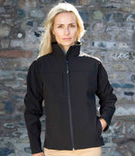 Result Ladies Classic Soft Shell Jacket Black