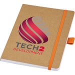 Branded Berk recycled paper notebook