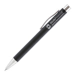 TRAVIS SOFT FEEL ball pen with chrome trim