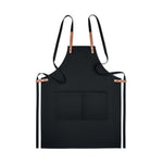 Branded Organic cotton apron 340 gr/m²