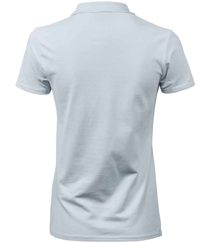 Tee Jays Ladies Luxury Stretch Polo Shirt Ice Blue