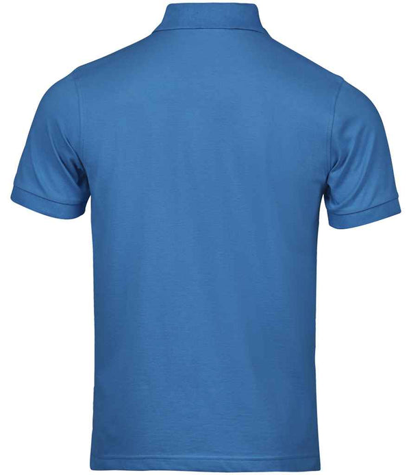 Tee Jays Luxury Stretch Piqué Polo Shirt Ocean Blue