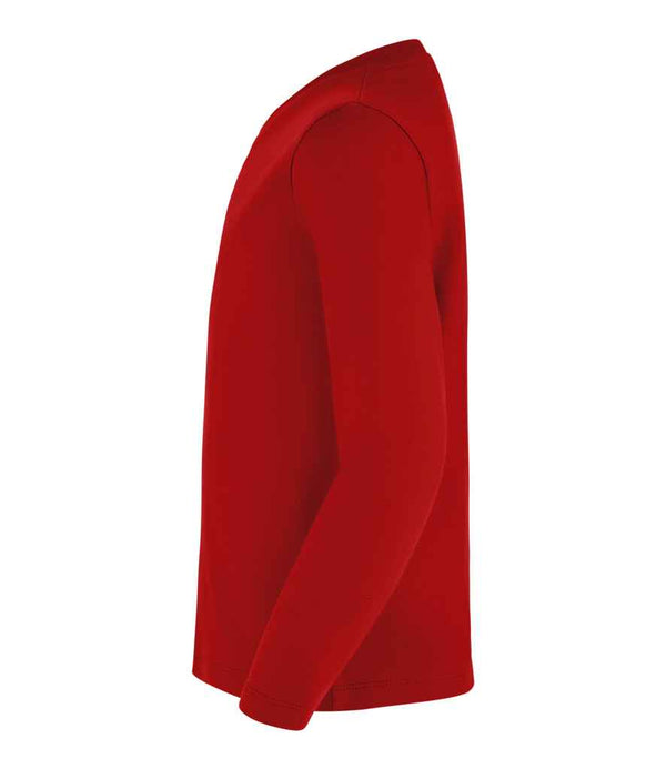 SOL'S Kids Imperial Long Sleeve T-Shirt Red