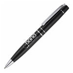 Branded DUKE ball pen with chrome trim