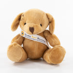 Sash Animal 12cm Bailey Patch Puppy Dog, Brown