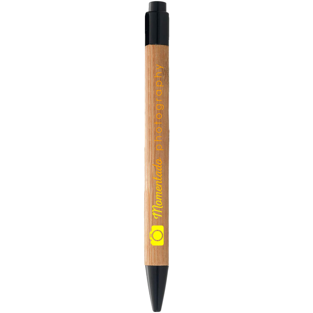 Branded Borneo bamboo ballpoint pen