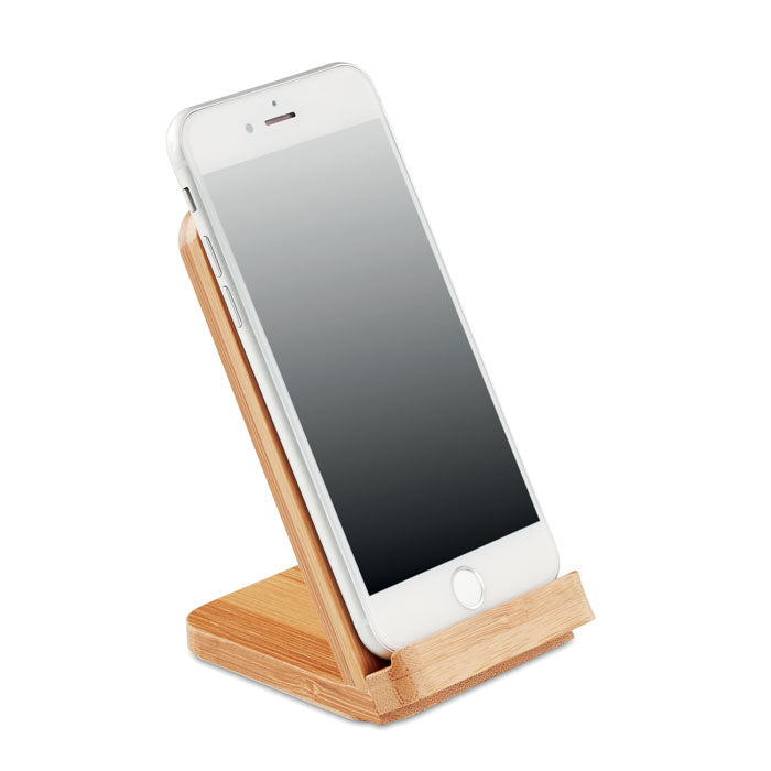 Branded Bamboo wireless charge stand5W