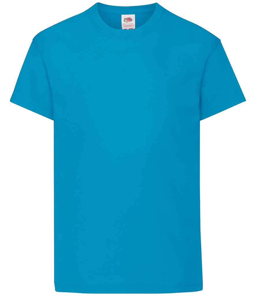 Fruit of the Loom Kids Original T-Shirt Azure