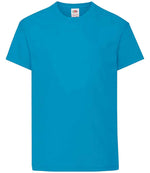 Fruit of the Loom Kids Original T-Shirt Azure