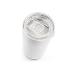 SLIDER. Stainless steel travel cup 380 mL