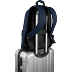 Branded Joey 15.6" GRS recycled canvas anti-theft laptop backpack 18L