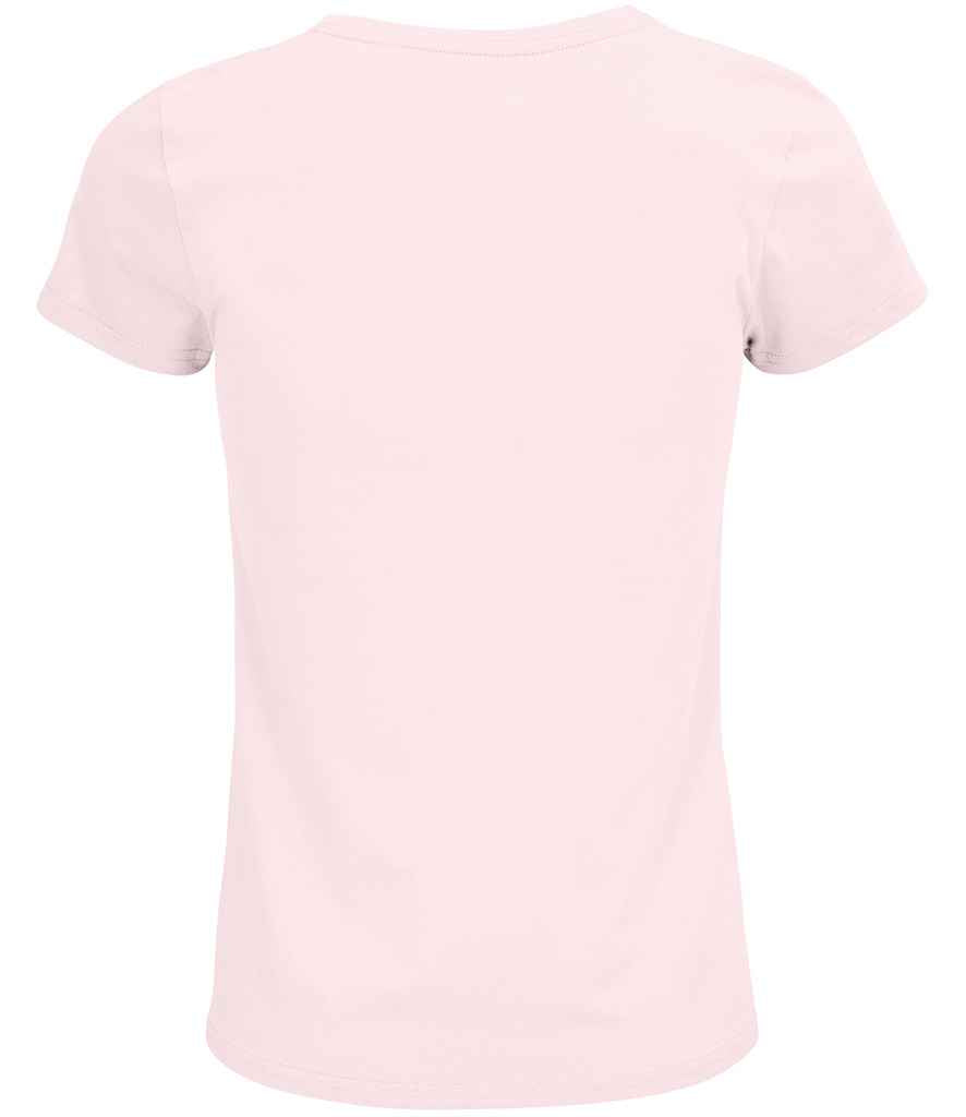SOL'S Ladies Crusader Organic T-Shirt Pale Pink