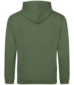 AWDis College Hoodie Earthy Green