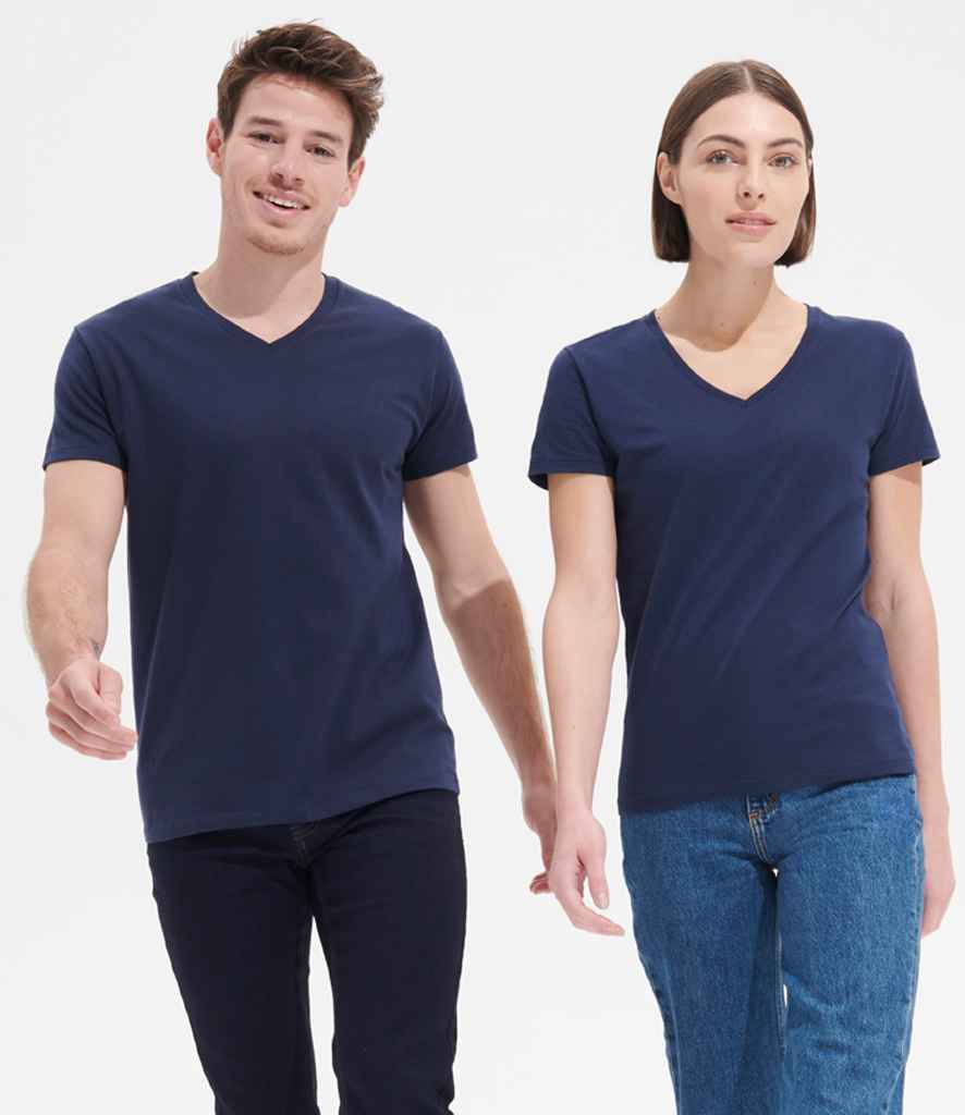 SOL'S Imperial V Neck T-Shirt French Navy