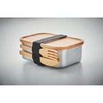 Branded Stainless steel lunchbox 600ml