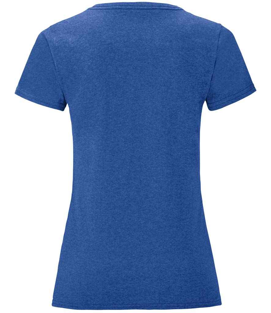 Fruit of the Loom Ladies Iconic 150 T-Shirt Heather Royal