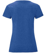 Fruit of the Loom Ladies Iconic 150 T-Shirt Heather Royal