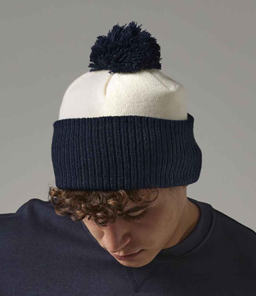 Branded Beechfield Snowstar® Two Tone Beanie