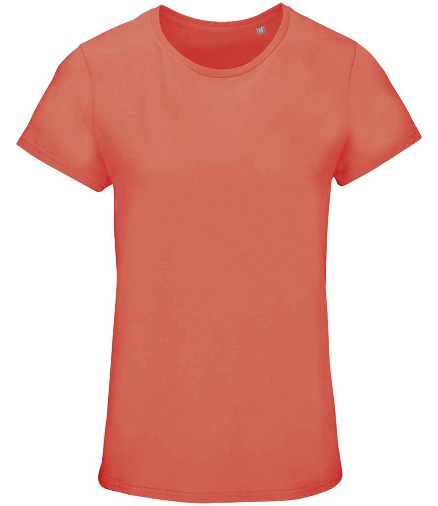 SOL'S Ladies Crusader Organic T-Shirt Pop Orange