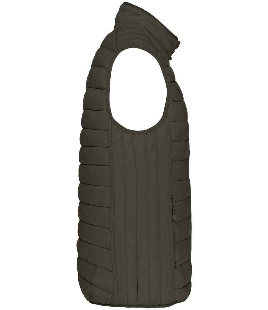 Kariban Lightweight Padded Bodywarmer Dark Khaki