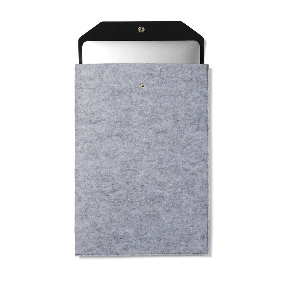 Branded VINGA Albon GRS recycled felt 15" laptop sleeve