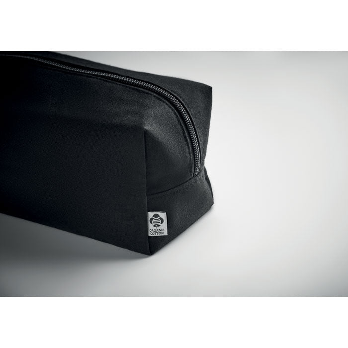 Branded Canvas cosmetic bag 220 gr/m²