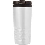 Branded Badgerdale Stainless steel double walled travel mug (300ml)