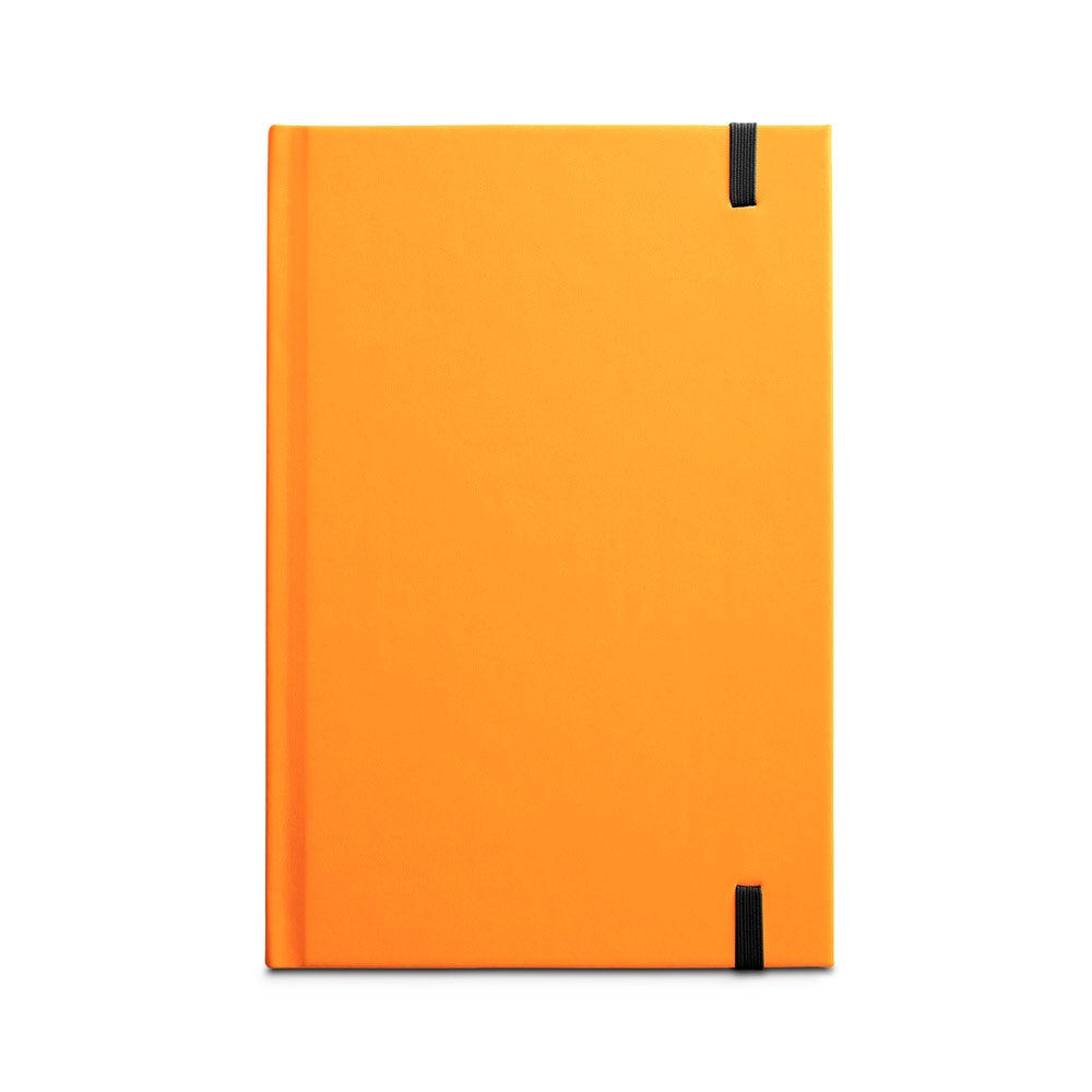 WATTERS. A5 notebook in fluorescent PU. Lined sheets