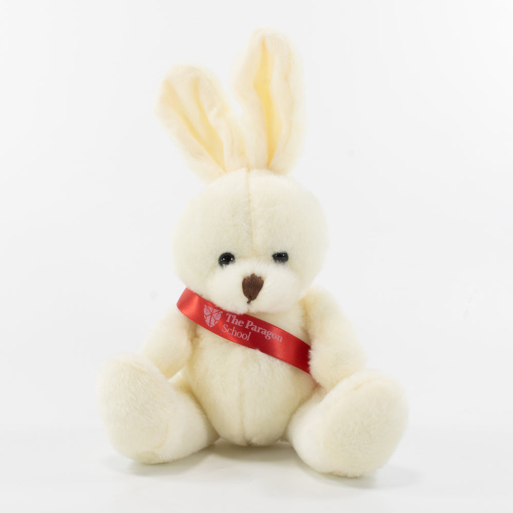 Sash Animal 15cm Rabbit, Cream