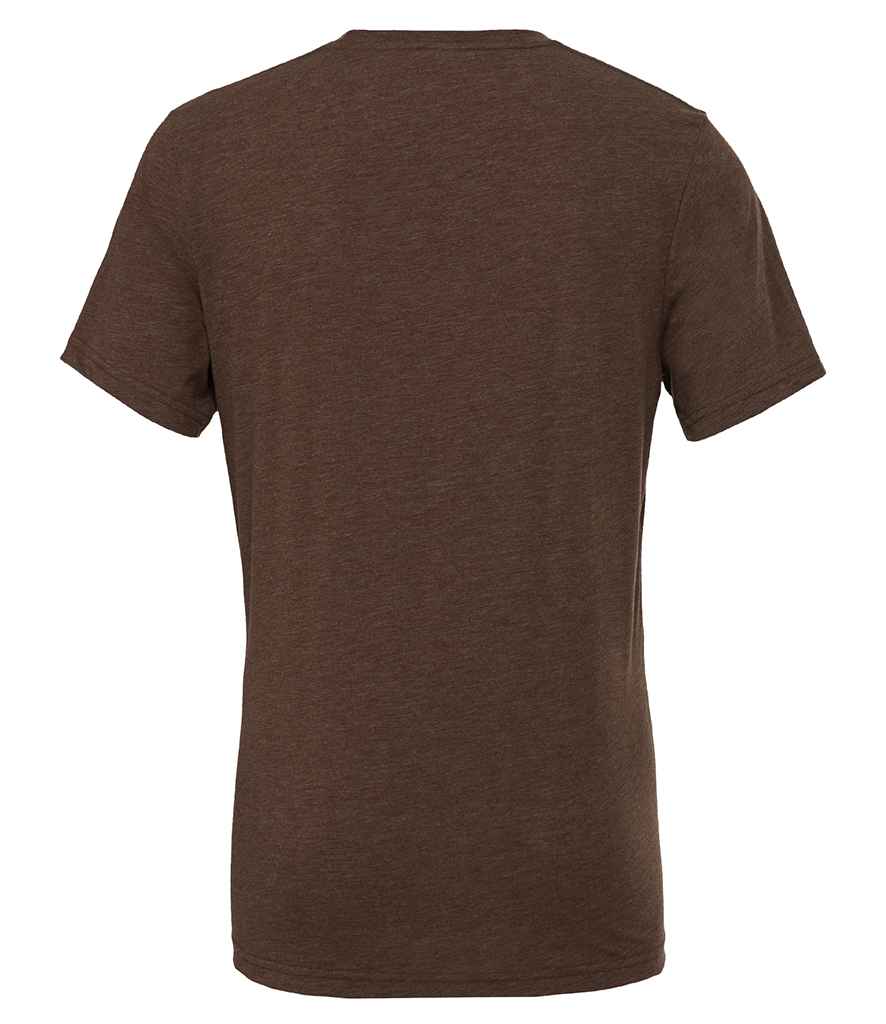 Canvas Unisex Tri-Blend T-Shirt Brown Tri-Blend