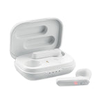 Branded TWS earbuds with charging base
