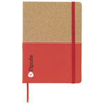 Duo Cork and Imitation Leather Notebook
