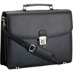 Charles Dickens® leather briefcase