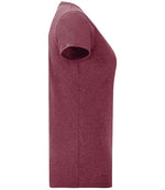 Fruit of the Loom Ladies Iconic 150 T-Shirt Heather Burgundy