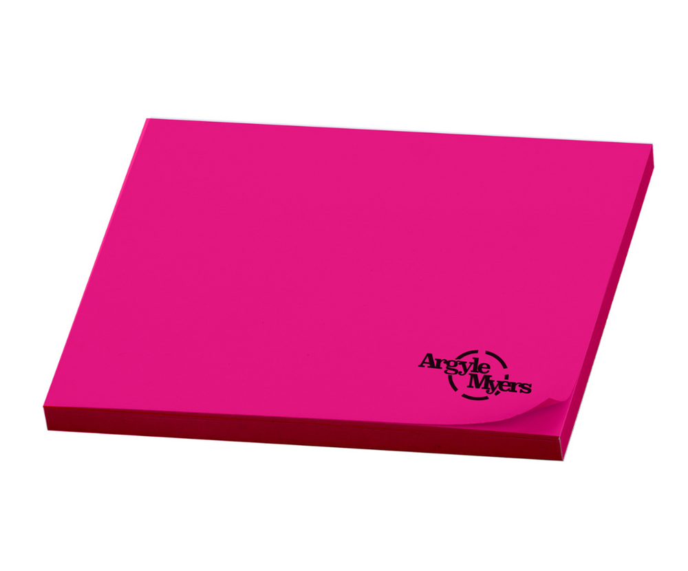 105x75mm Sticky Note Neon Pink