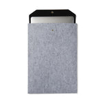 Branded VINGA Albon GRS recycled felt 17" laptop sleeve